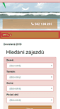 Mobile Screenshot of aaa-dovolena-last-minute.cz